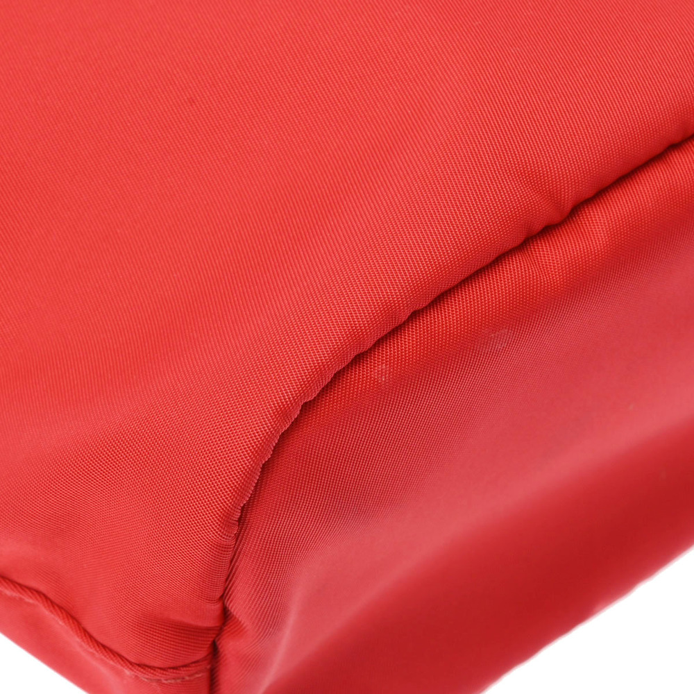 Prada Pouch Nylon Drawstring Red - image 7